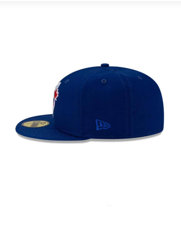 Blue whales fitted cap