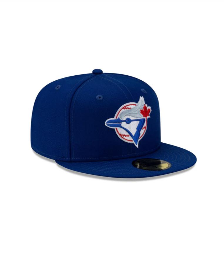 Blue whales fitted cap