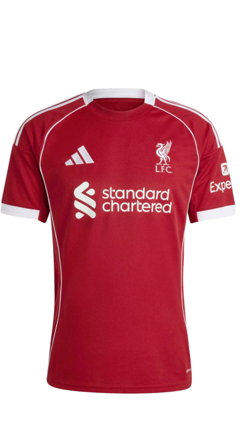 Liverpool 25/26 home jersey